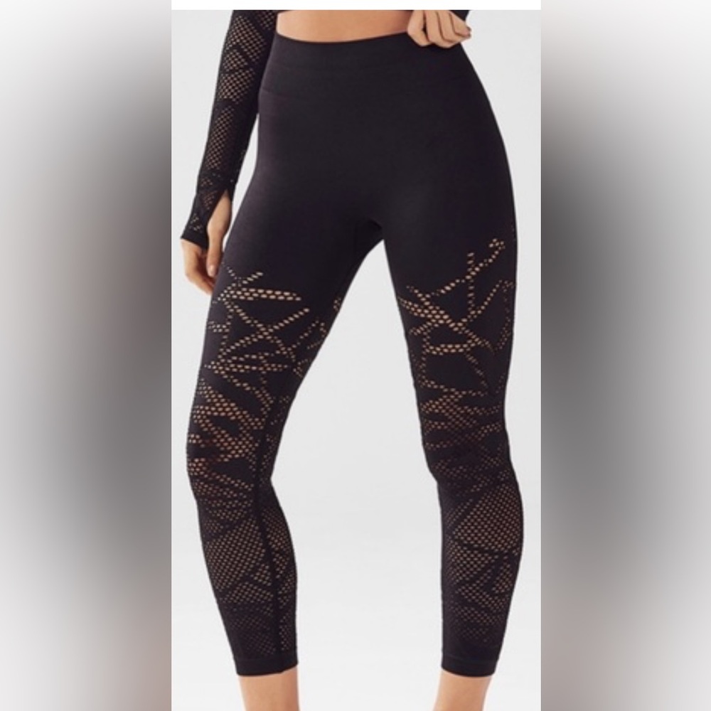 Fabletics Demi Lovato Collection Black Leggings